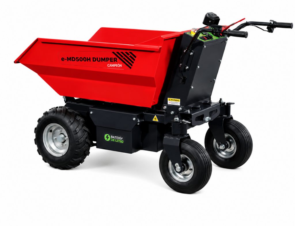CARRO DE TRANSPORTE ELÉTRICO DE RASTOS 48 V 500 KG | CAMPEON