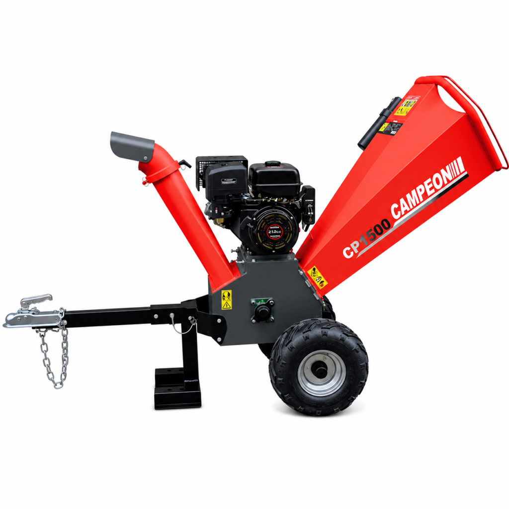 BIOTRITURADOR A GASOLINA 420 CC ARRANQUE ELÉTRICO 120 MM | CAMPEON