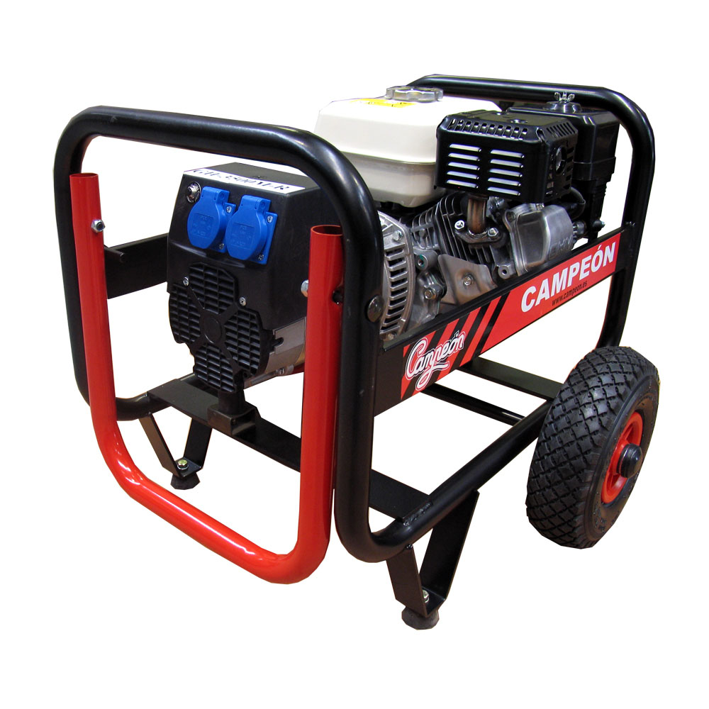 GERADOR A GASOLINA 3.8 KVA | CAMPEON - Image 1