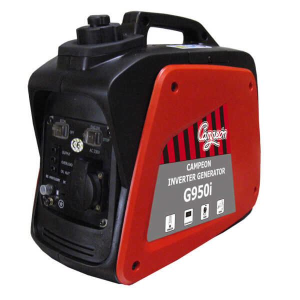 GERADOR INVERTER A GASOLINA 0.95 KVA | CAMPEON