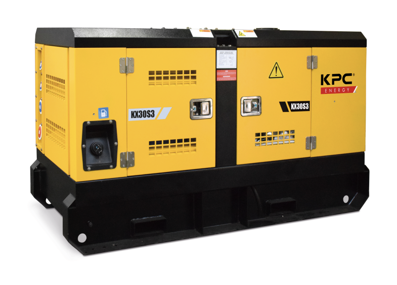 GERADOR DIESEL INSONORIZADO TRIFÁSICO 25 KVA KX30S3 | KPC - Image 1