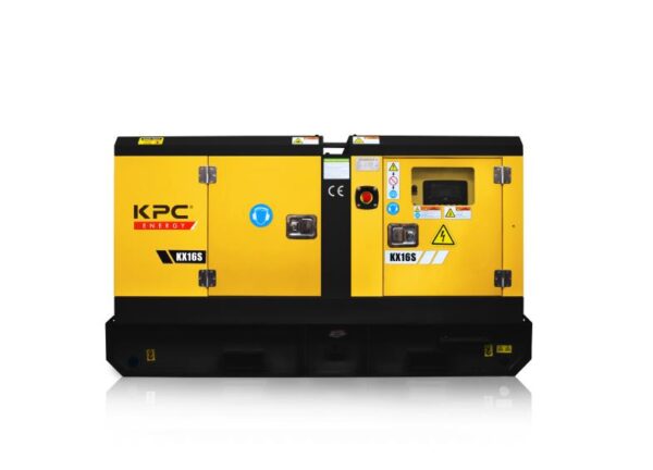 GERADOR DIESEL INSONORIZADO MONOFÁSICO 12 KVA KX16S | KPC