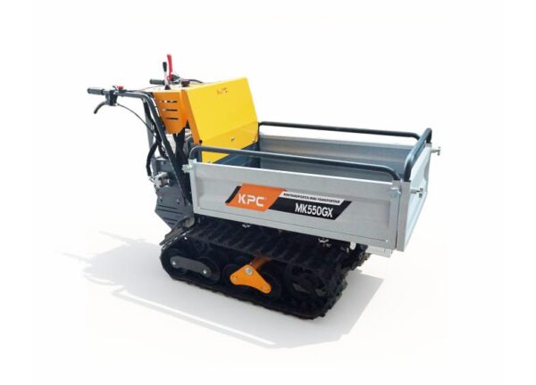 MINI TRANSPORTADOR A GASOLINA 500 KG BASCULAMENTO HIDRÁULICO MK550-GX | KPC