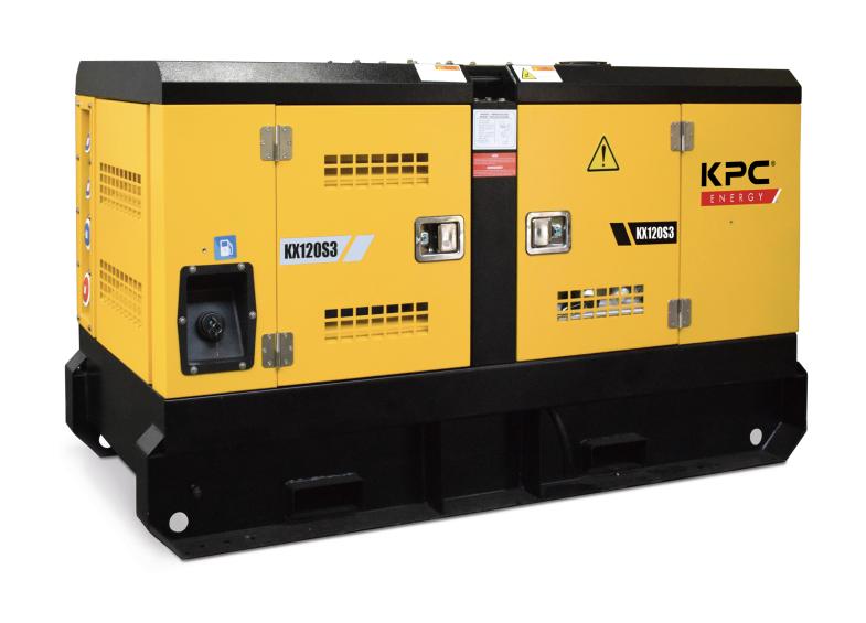 GERADOR DIESEL INSONORIZADO KX120S3 | KPC - Image 1