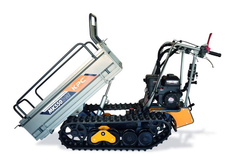 MINI TRANSPORTADOR A GASOLINA 500 KG BASCULAMENTO HIDRÁULICO MK550-RGE | KPC - Image 1
