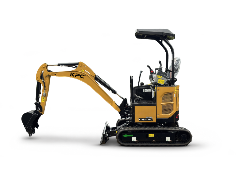 MINI ESCAVADORA DIESEL 1.740 KG KT18SD PRO | KPC - Image 1