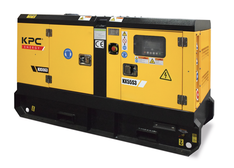 GERADOR DIESEL INSONORIZADO KX55S3 | KPC - Image 1