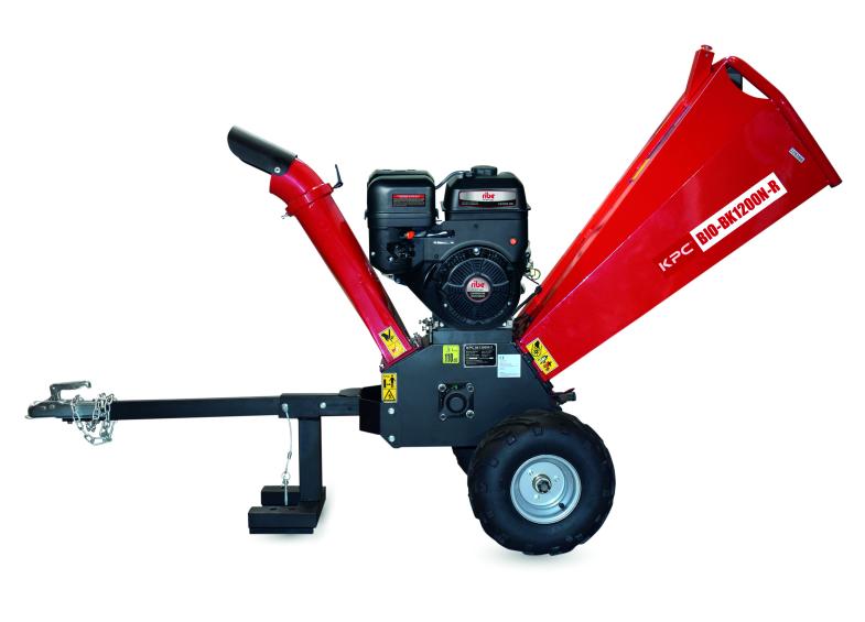 BIOTRITURADOR A GASOLINA 15 HP CORTE 80-100 MM BK1200N-R | KPC - Image 1