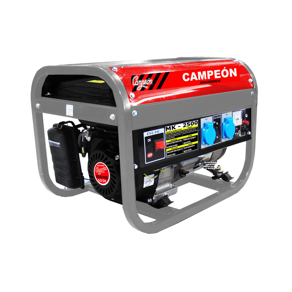 GERADOR A GASOLINA AVR 2.2 KVA | CAMPEON - Image 1