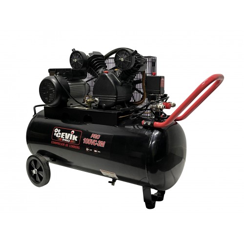 COMPRESSOR DE CORREIA | 100 L | 3 HP | CEVIK PRO