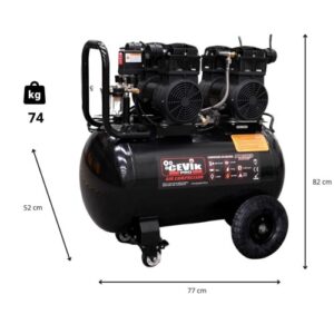COMPRESSOR SILENCIOSO | 100 L | 3 HP | CEVIK PRO - Image 5