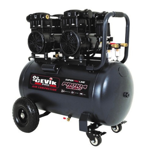 COMPRESSOR SILENCIOSO | 100 L | 4 HP | CEVIK PRO