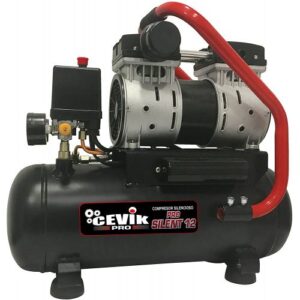 COMPRESSOR SILENCIOSO | 12 L | 1 HP | CEVIK PRO - Image 1