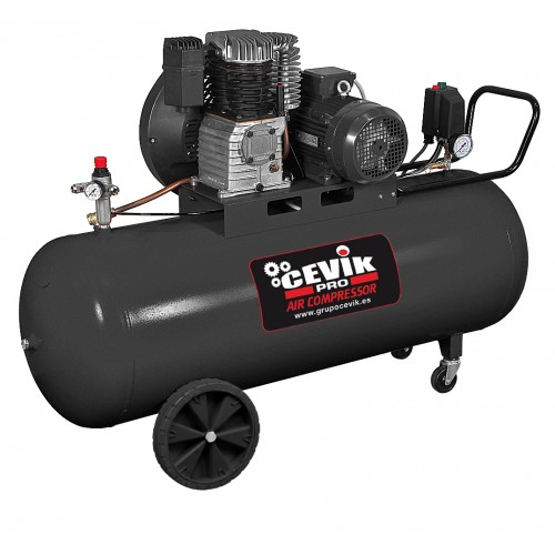 COMPRESSOR DE CORREIA | 200 L | 4 HP | CEVIK PRO