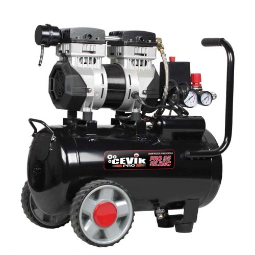 COMPRESSOR SILENCIOSO | 25 L | 1,5 HP | CEVIK PRO