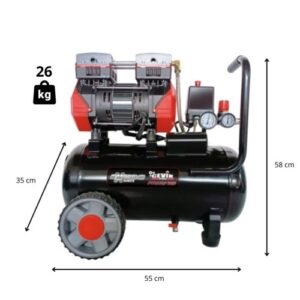 COMPRESSOR SILENCIOSO | 24 L | 2 HP | CEVIK PRO - Image 2