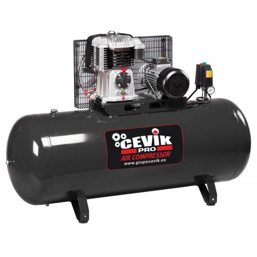 COMPRESSOR DE CORREIA | 270 L | 5,5 HP | CEVIK PRO