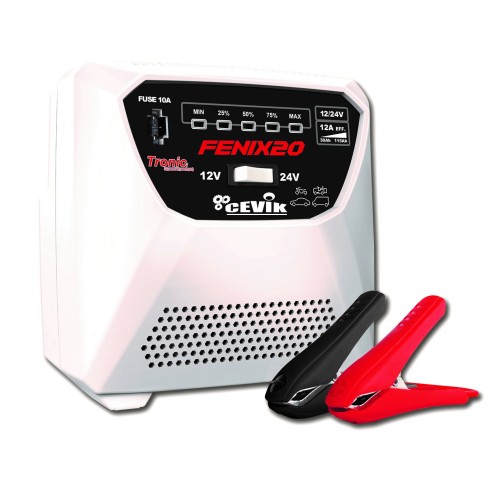 CARREGADOR DE BATERIA | 12-24 V | CE-FENIX20 | CEVIK PRO