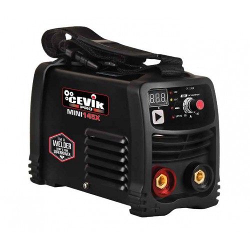SOLDADOR INVERTER MMA | 140 A | 230 V | CEVIK PRO