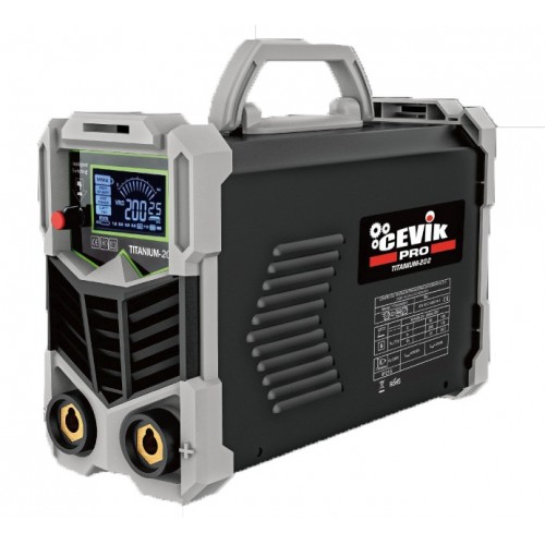 SOLDADOR INVERTER MMA | 200 A | 230 V | CEVIK PRO
